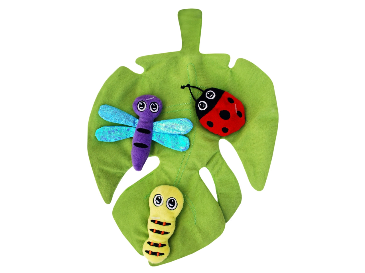 Kong Pull-a-Partz Bugz Colorful Cat Toy