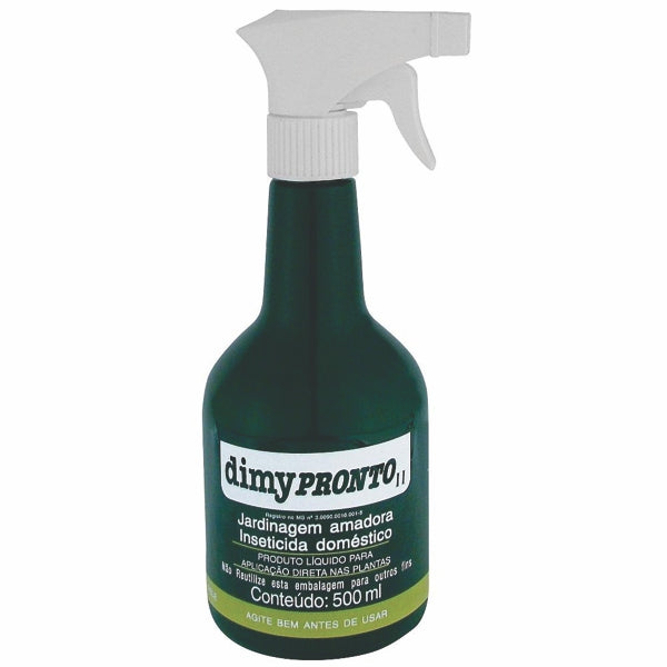 Inseticida Pronto Com Gatilho 500ml Mata Pulgões, Cochonilhas, Moscas | Dimy