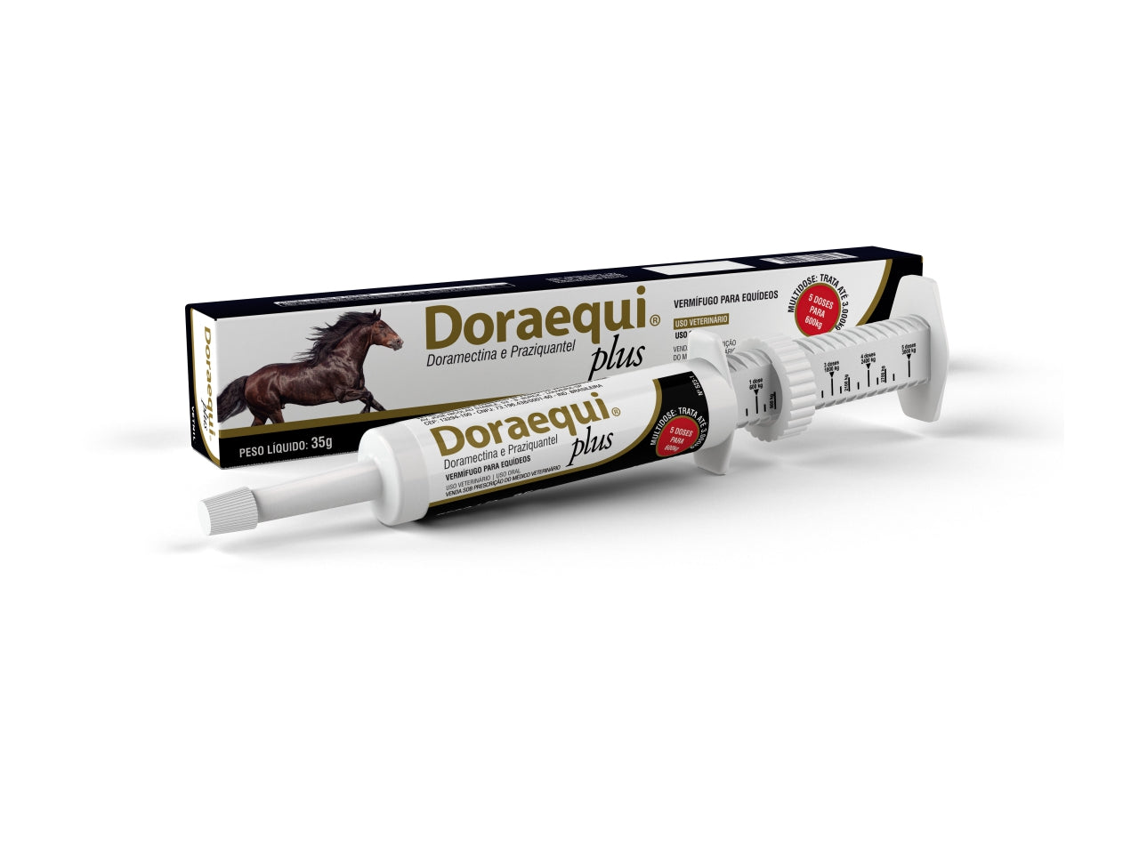 Doraequi Plus 35gr Vermífugo para Equinos | Vetnil