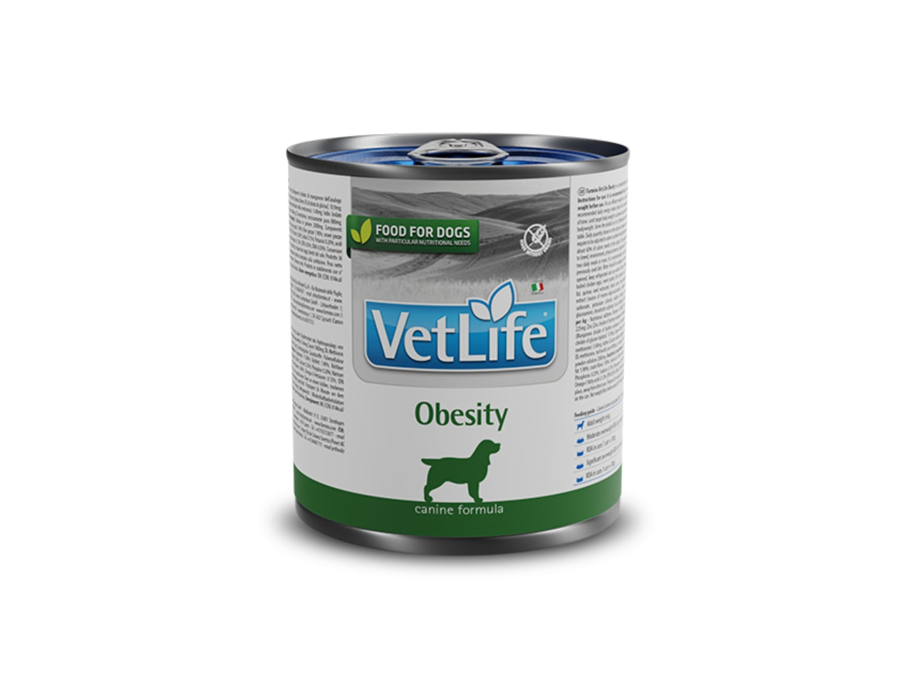 Ração Úmida Vet Life Obesity Cães Obesos Lata 300g