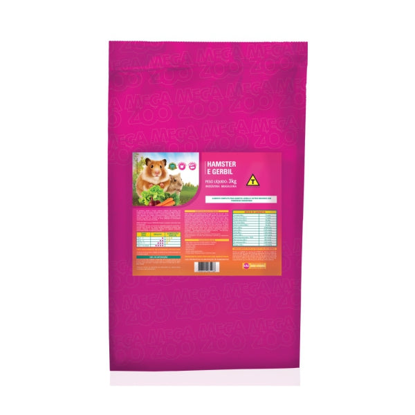 Megazoo Extruded Hamster and Gerbil Food