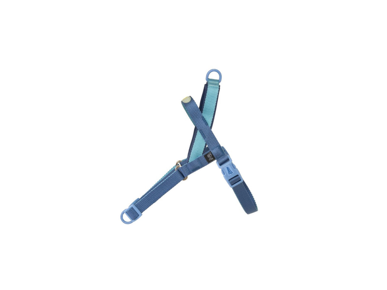 Peitoral Gentle Pull Azul Navy Claro Para Cães | Zooghy