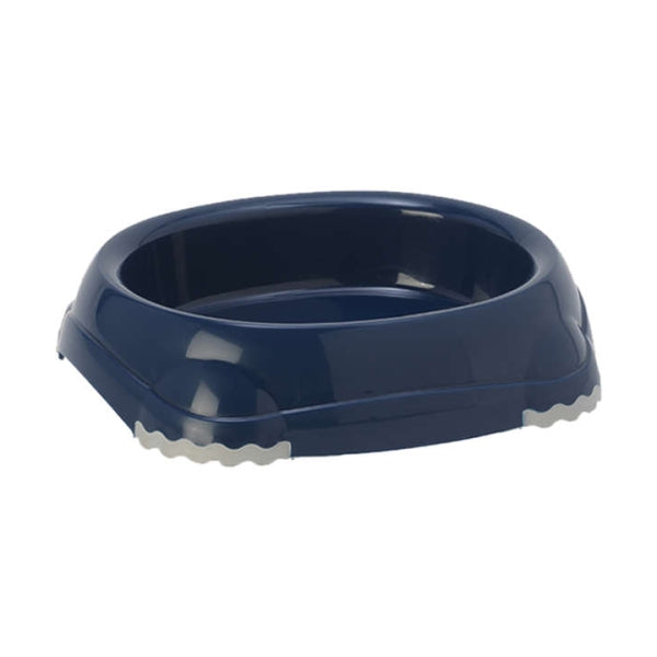 Comedouro Antiderrapante 315ml H101-21 Azul Escuro Alimentação Confortável e Sem Bagunça