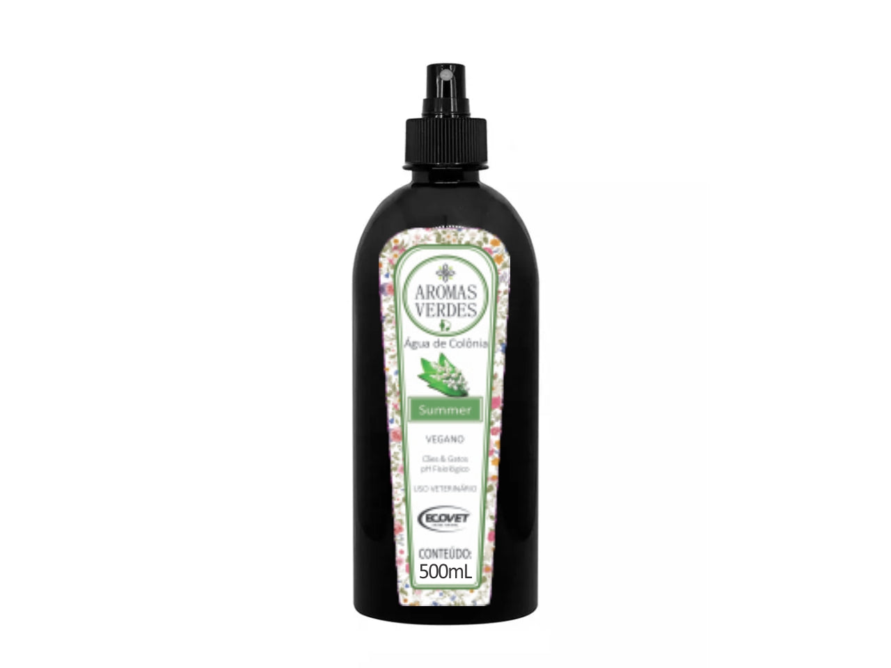 Água de Colônia Aromas Verdes Cães e Gatos Fragrância Summer 500ml | Ecovet