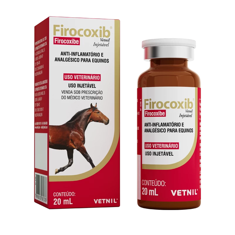 Firocoxib Injetável 20ml para Cavalos | Vetnil