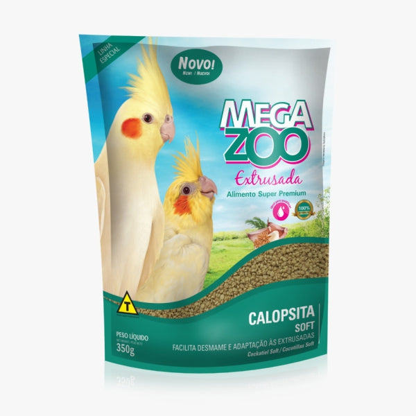Ração Extrusada Soft para Calopsita 350g | Megazoo