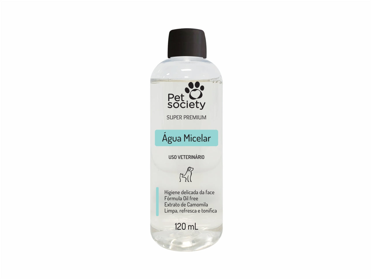 Água Micelar Super Premium 120ml para Cães e Gatos | Pet Society