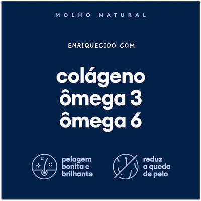 Ração Úmida Molho Natural Peixe para Gatos 100g | Pet Delícia