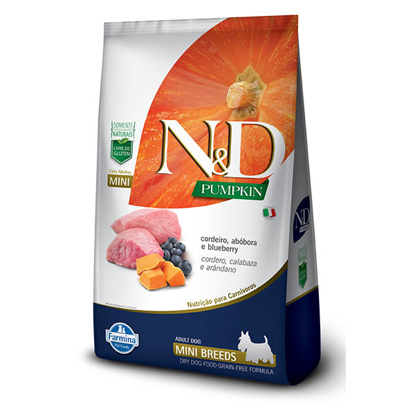 ND Pumpkin Lamb and Blueberry Adult Mini Food | for Small Breed Adult Dogs