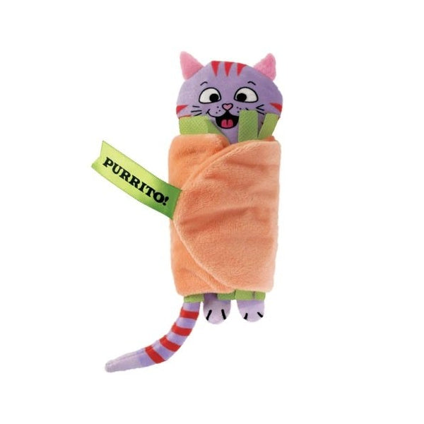 Brinquedo de Pelúcia Pull-a-Partz Purrito para Gatos c/ Catnip | KONG