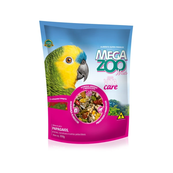 Ração para Papagaio Mix 350g | Megazoo