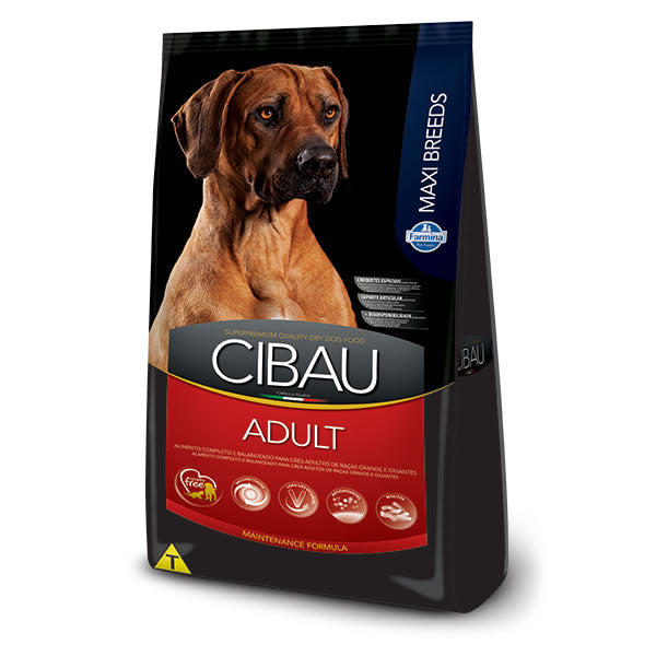 Ração Cibau Adult Maxi Breeds 25kg | Para Cães Adultos de Raças Grandes e Gigantes | Farmina