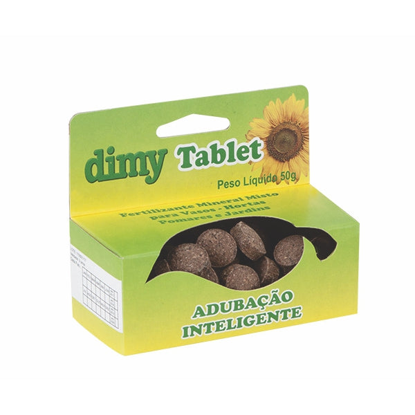Fertilizante Mineral Misto Tablet Jardim 50g | Dimy