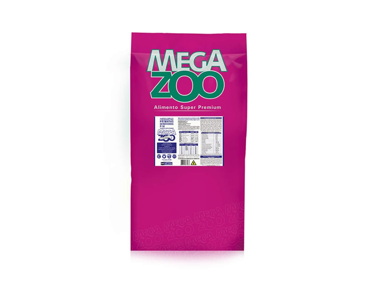 Ração Primatas com Tendências Herbívoras P18 | Megazoo 12kg