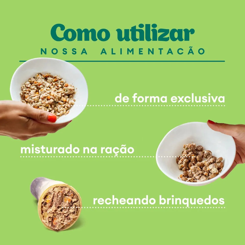 Ração Úmida Cães Panelinha de Carne 320gr | Pet Delícia