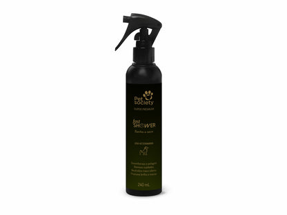 Super Premium Fast Shower Banho Seco 240ml para Cães e Gatos | Spray 5 em 1
