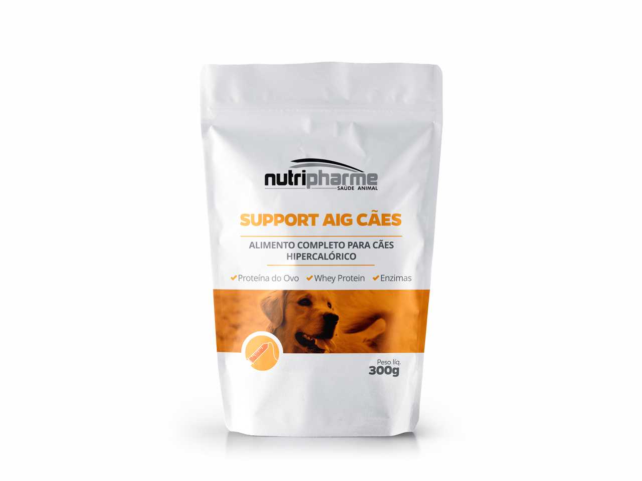 Support AIG Cães 300g Sachê Alimento Hipercalórico Completo | Nutripharme