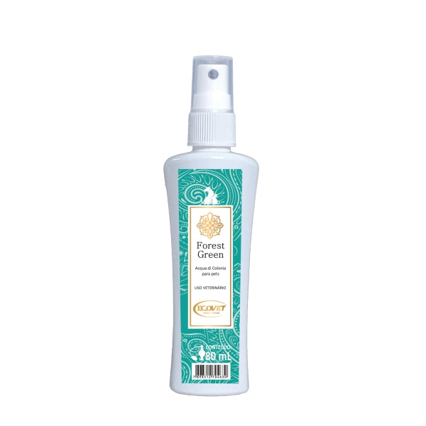 Côlonia Perfume Pet Cães e Gatos Acqua Forest Green 80 ml | Ecovet