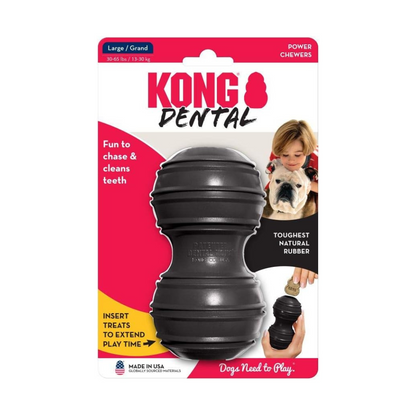 Extremo Dental Borracha Limpeza de Dentes e Gengivas para Cães Grandes | KONG