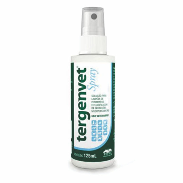 Solução Tergenvet Pet Spray para Limpeza de Ferimentos 125ml | Vetnil
