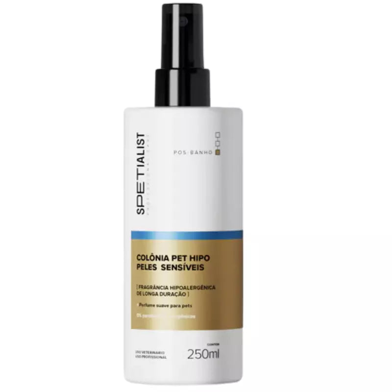 Colônia Pet Hipo Peles Sensíveis 250 ml | Spetialist