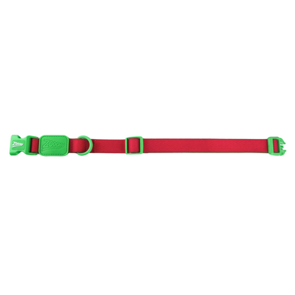 Coleira Acqua Wave Rosa-Verde | Zooghy