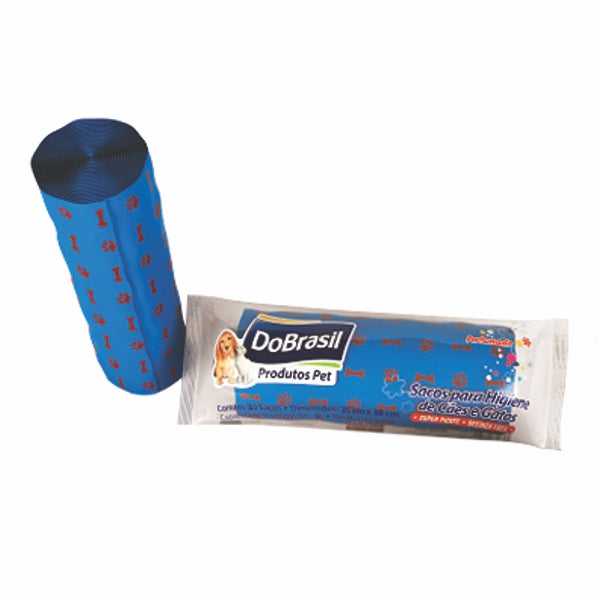 Dog Feces Collection Hygienic Bag with 50 Bags 34X40cm