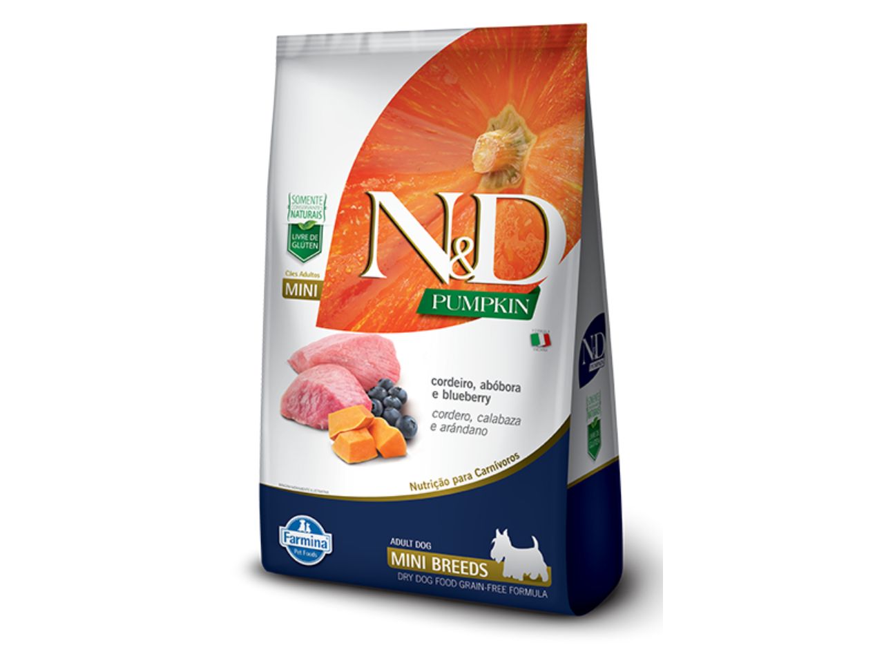 ND Pumpkin Lamb and Blueberry Dog Food for Adult Mini Dogs 10.1kg | Premium Quality