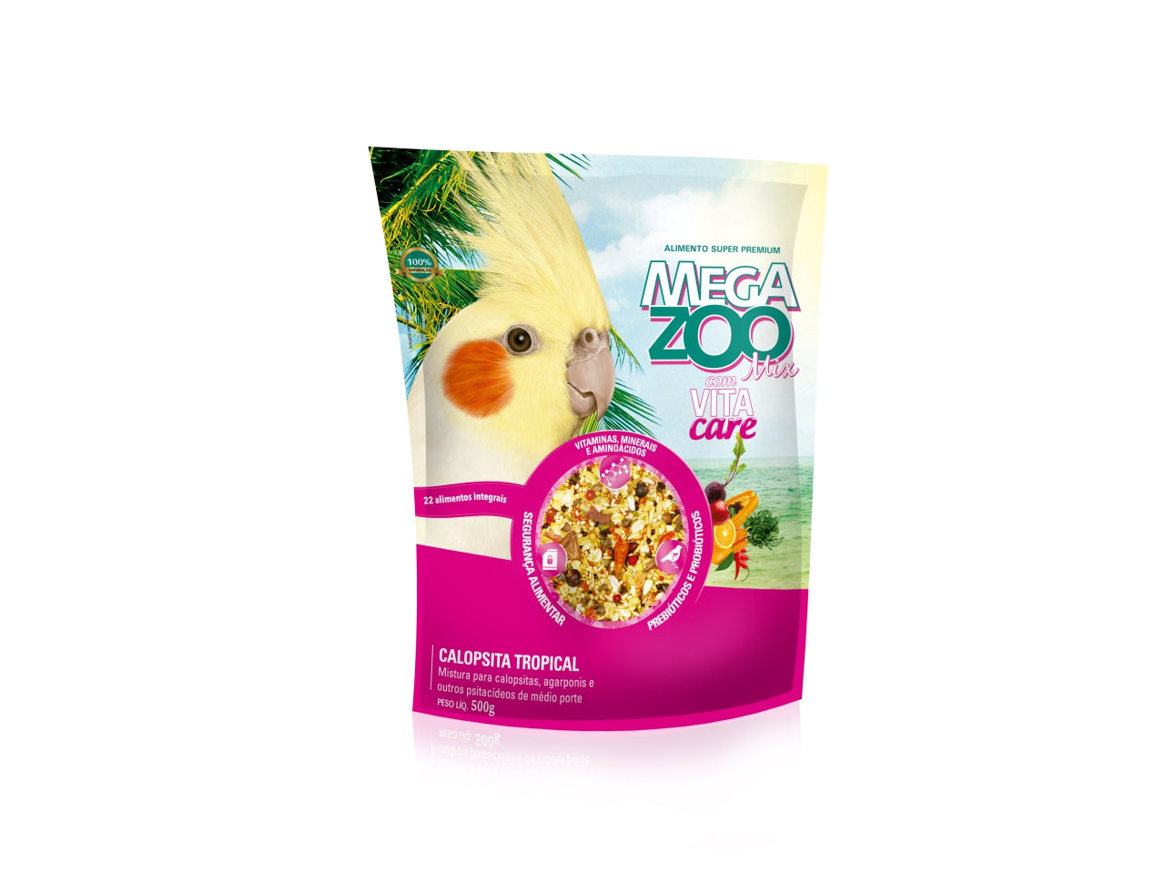 Megazoo Tropical Mix Cockatiel Food