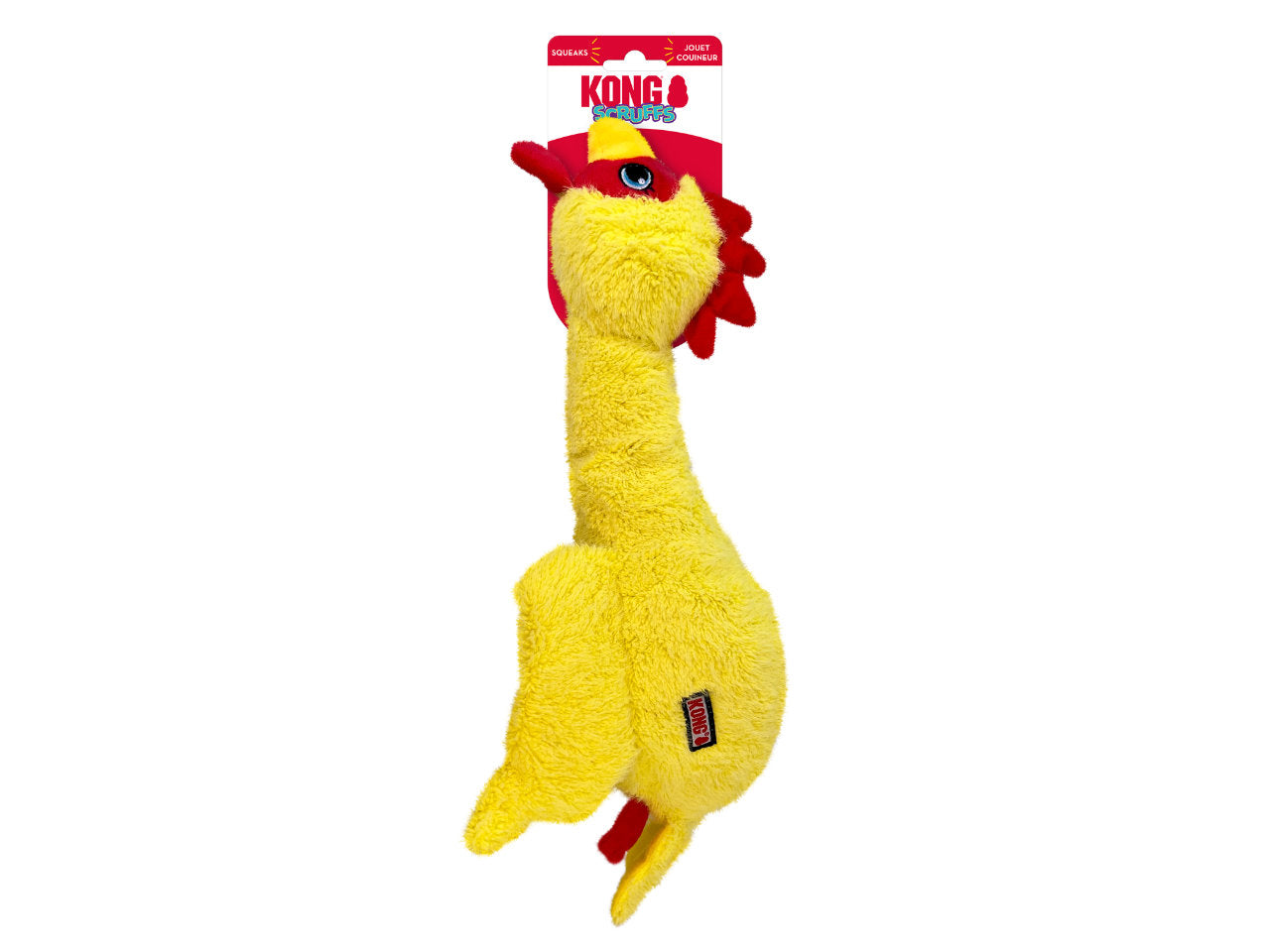 Brinquedo Pelúcia KONG Scruffs Frango | Cães M/G