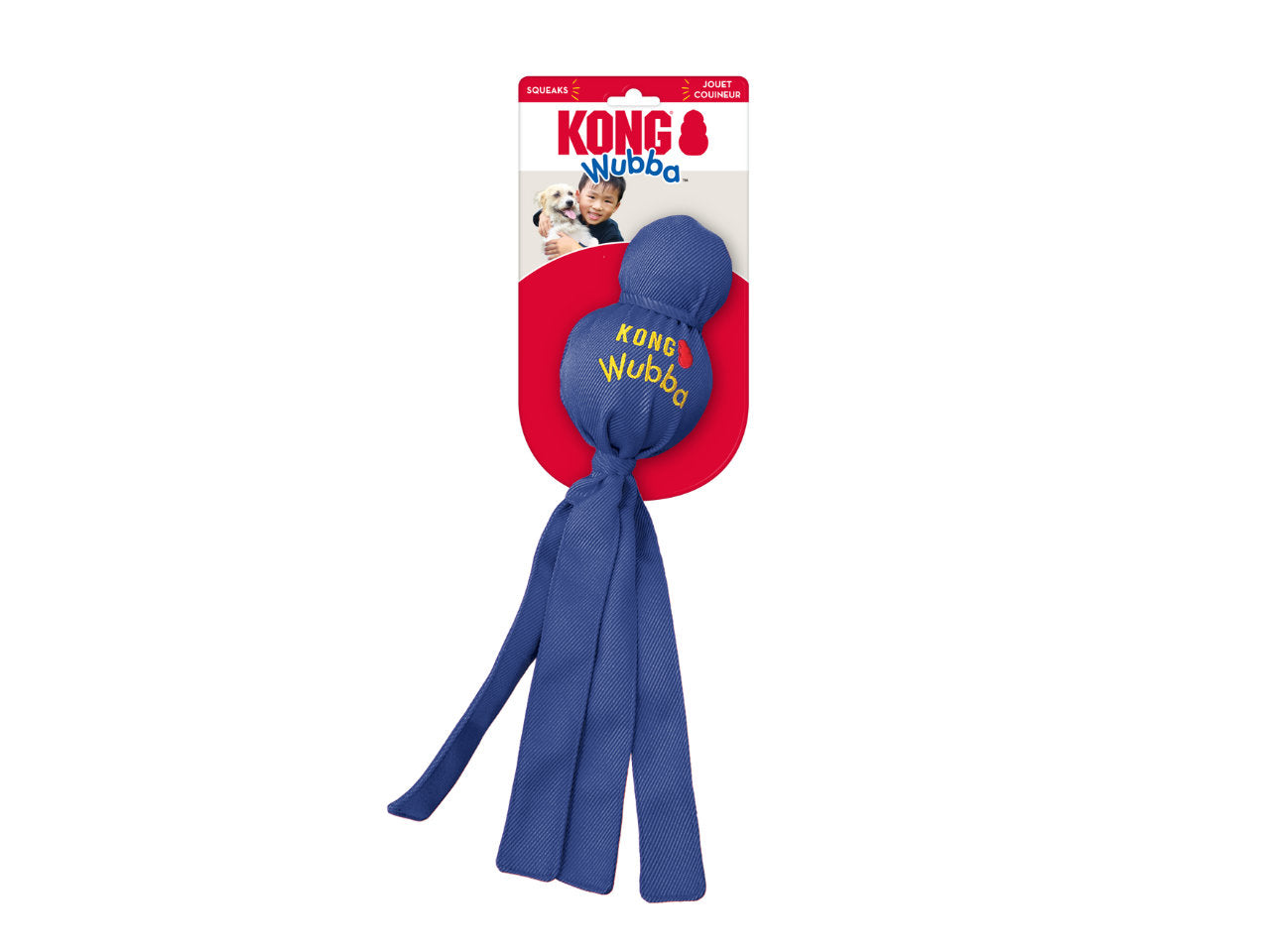 Brinquedo para Cães KONG Wubba | Interativo, Resistente e com Apito