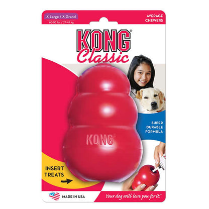 Classic Brinquedo de Borracha Recheável para Cachorro Grande | KONG