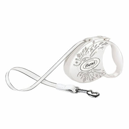 Flexi Glam Wings Retractable Dog and Cat Leash with Swarovski Crystals