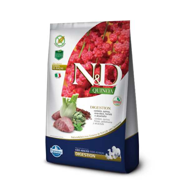 Ração ND Quinoa Canine Digestion 10,1kg | Ração para Cães com Sensibilidade Digestiva | Farmina