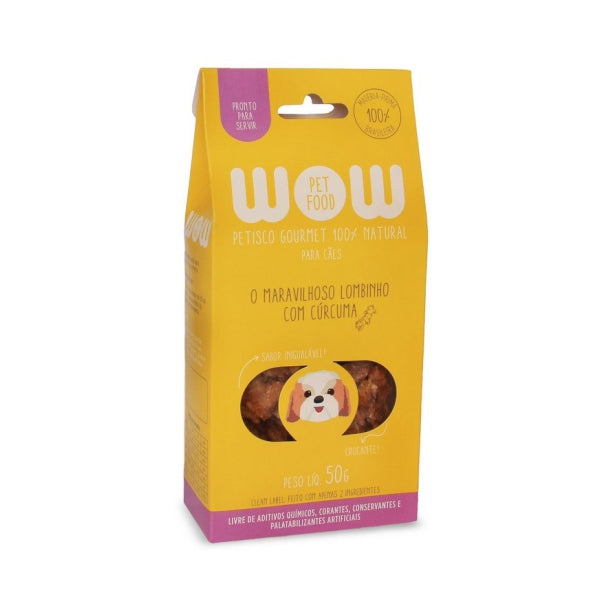 WOW Pet Food Natural dog snack with turmeric flavor