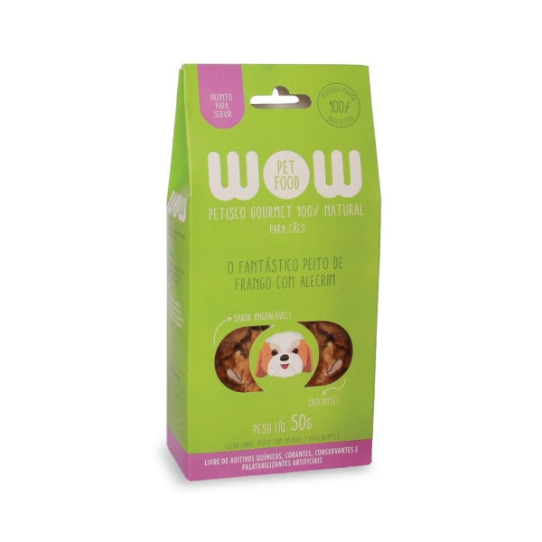 WOW Pet Food Natural dog treats with chicken breast and rosemary flavor
