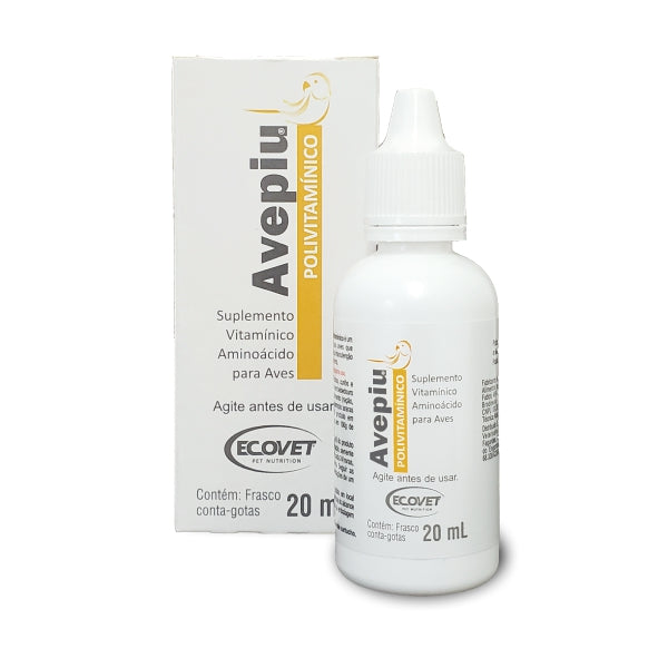 AvePiu Polivitamínico Suplemento para Aves 20ml