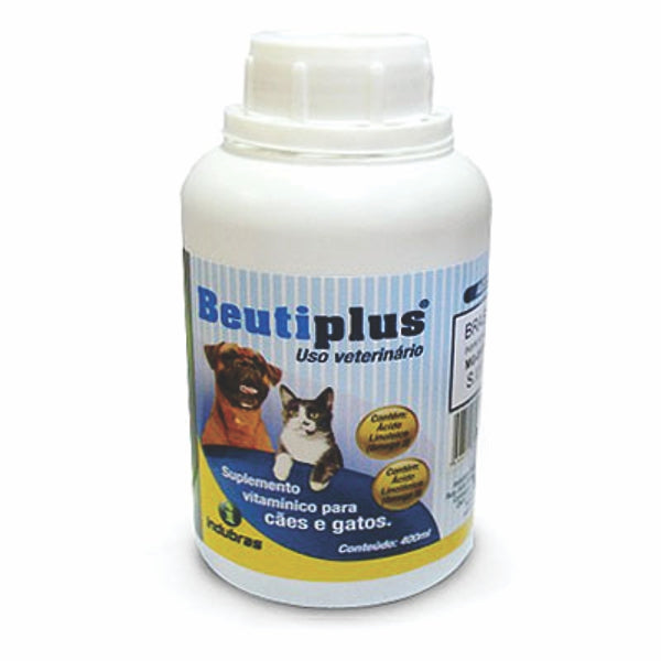 Beutiplus 400ml | Suplemento Vitamínico Para Cães E Gatos | Indubras