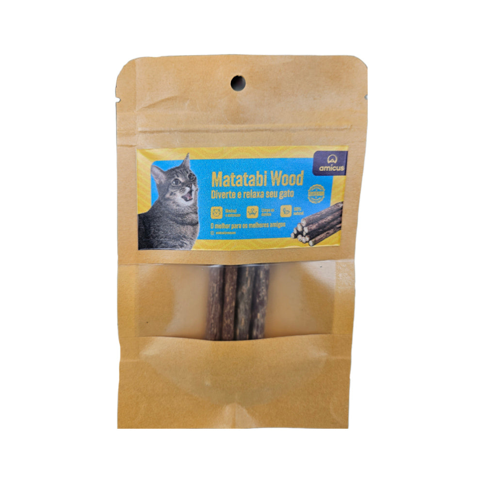 Brinquedo para Gatos Vareta Matatabi Wood | Amicus