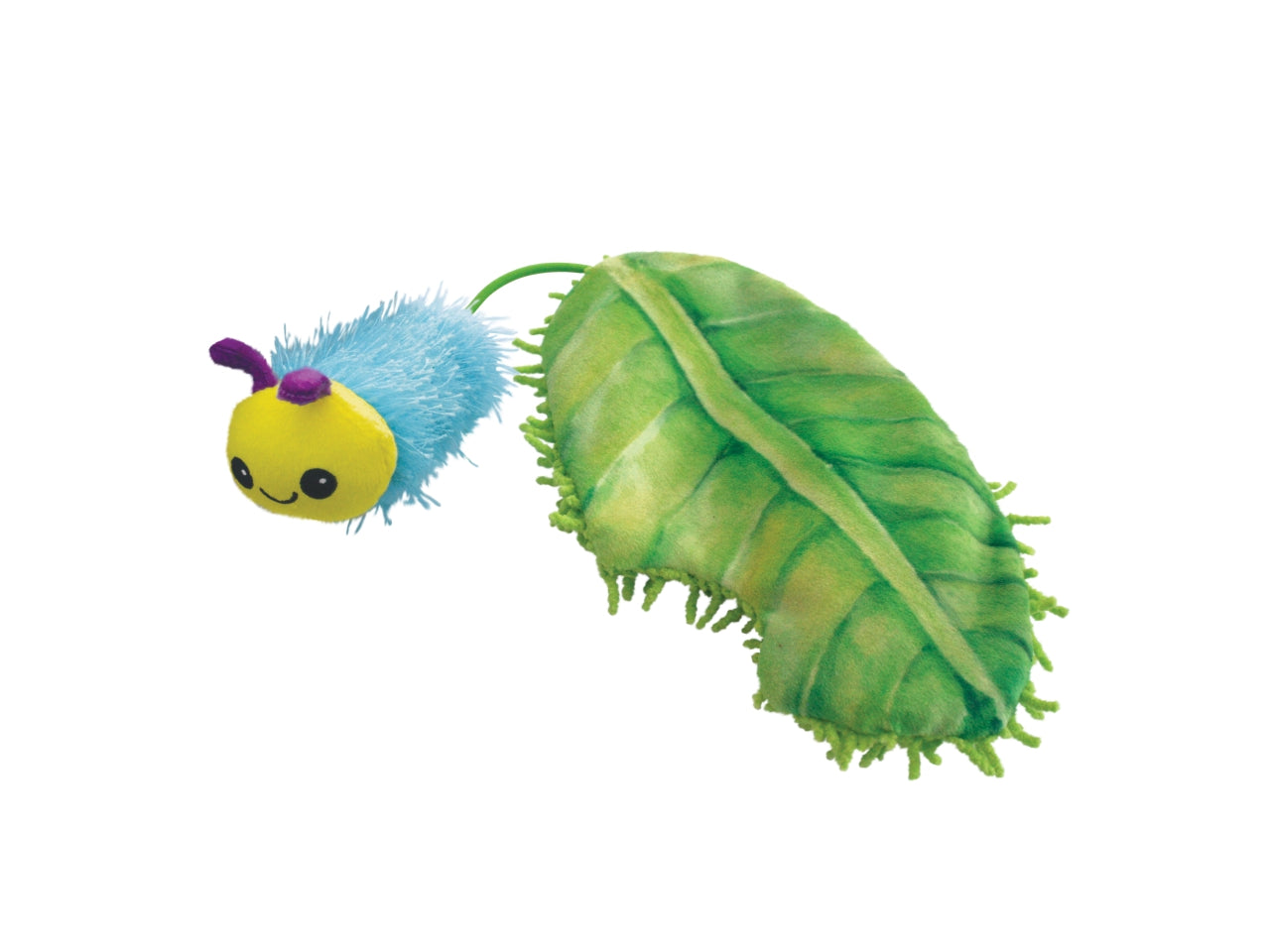 Brinquedo de Pelúcia Flingaroo Caterpillar c/ Catnip para Gatos | KONG