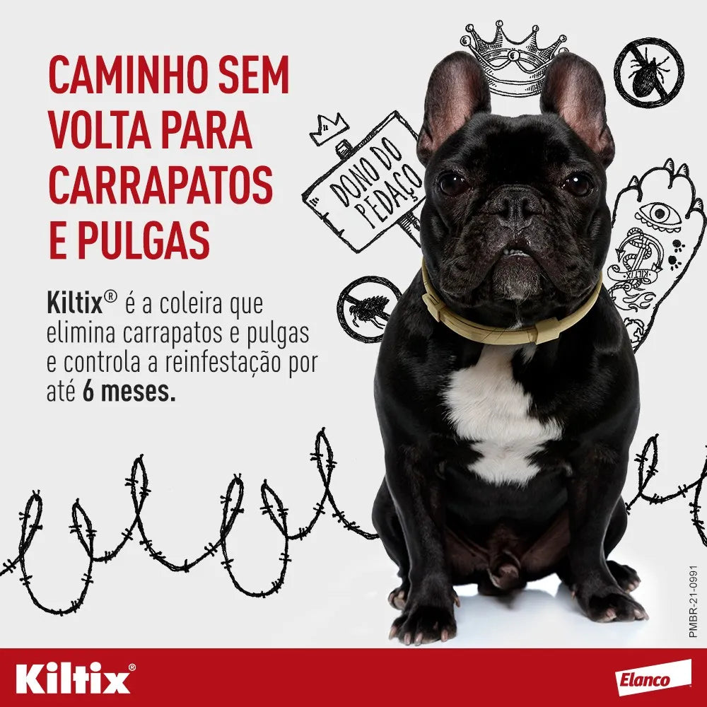 Coleira Antipulgas e Carrapatos | Kiltix
