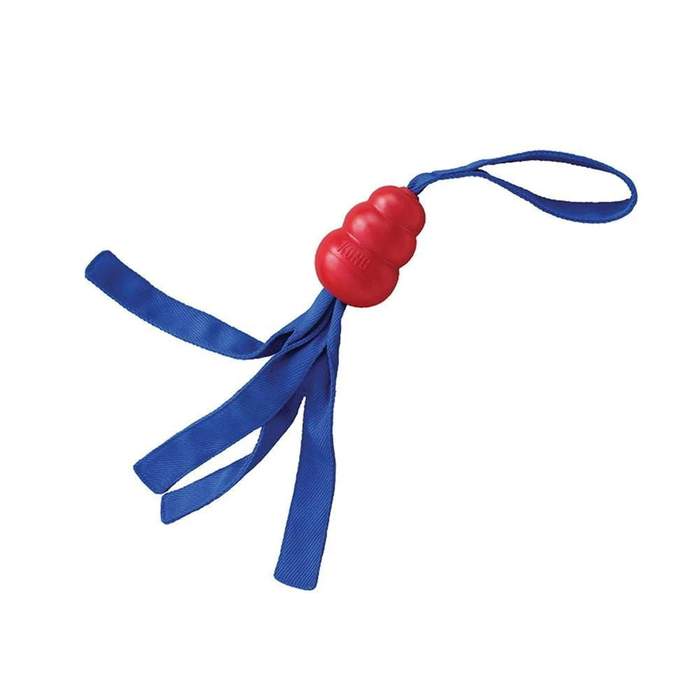 KONG Tails | Brinquedo de Borracha com Cabo De Guerra para Cachorro