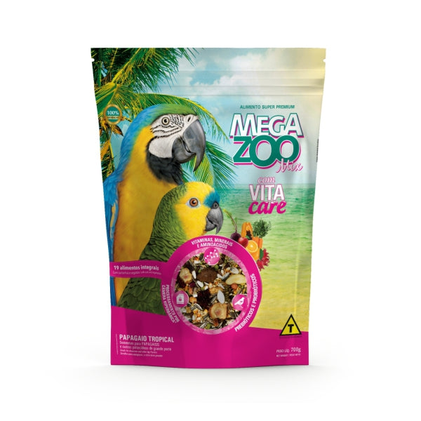 Ração Mix Papagaio Tropical | Megazoo