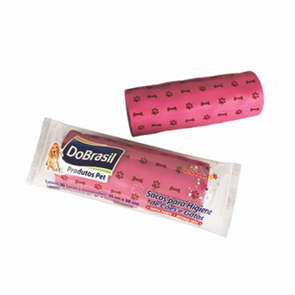Dog Feces Collection Hygienic Bag with 50 Bags 34X40cm