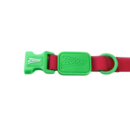 Coleira Acqua Wave Rosa-Verde | Zooghy