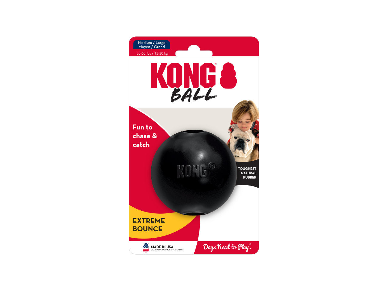 Brinquedo Bola KONG Extreme Ball | Cães M/G