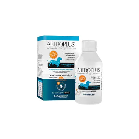Suplemento para Cães Artroplus Colágeno 90ml | Botupharma