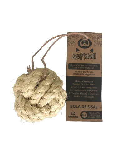 Arranhador para Gatos Bola de Sisal | Amicus