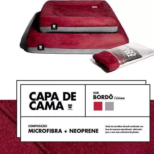 Capa de Cama Zee.Bed Bordo | Zee.Dog