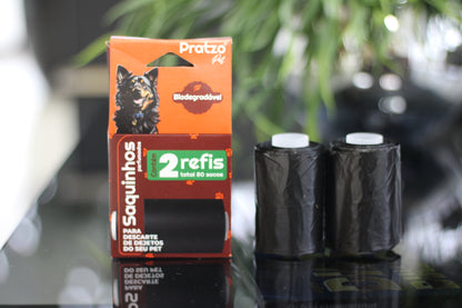 Saquinhos Higiênicos Biodegradável Com 80 Uni | Pratzo